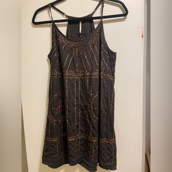 FREE PEOPLE Sedona Embellished Slip Dress - Picture 3 of 9